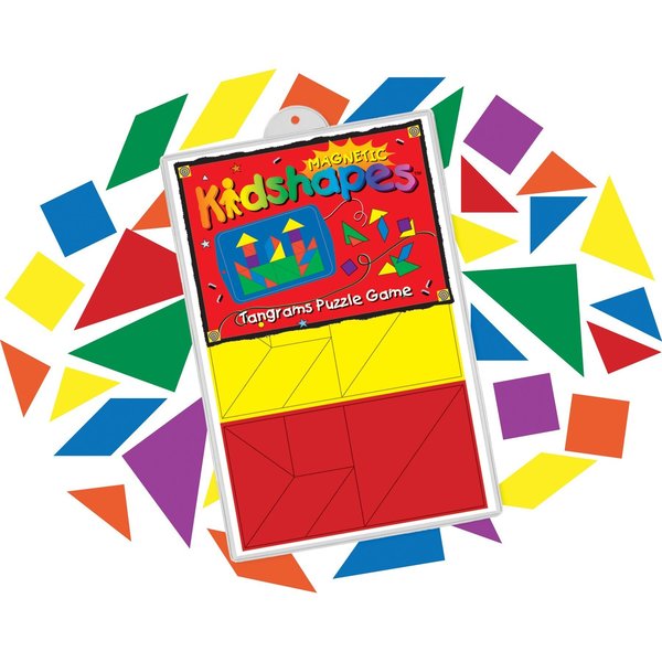 Barker Creek Learning Magnets® - Kidshapes™ Tangrams, 42 Magnetic pieces/Package 2305